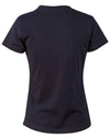 Ladies Cotton Semi Fitted Tee [53-TS38]