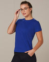Ladies Cotton Semi Fitted Tee [53-TS38]