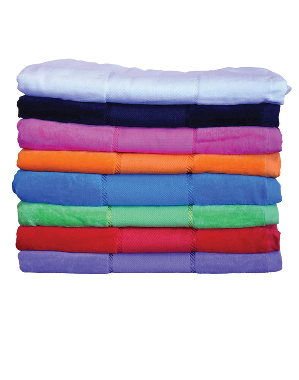 terry velour beach towel 75x150 cm [53-TW04A]