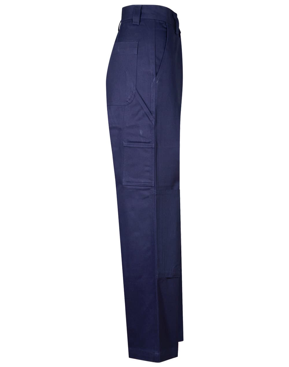 Mens Cotton Drill Preshrunk Cargo Pants With Knee Pads [53-WP03]