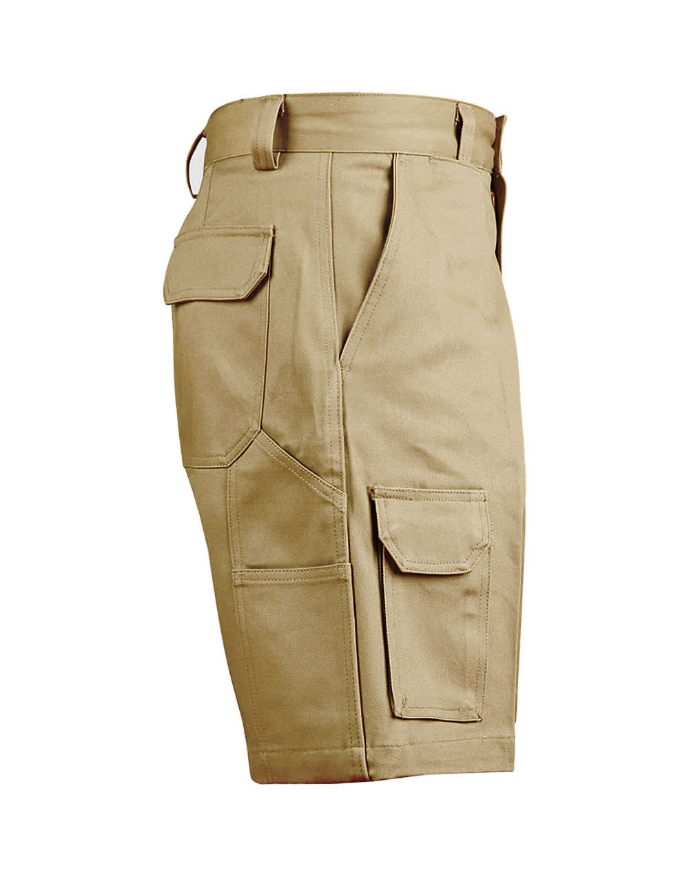 Mens Heavy Cotton Drill Cargo Shorts [53-WP06]