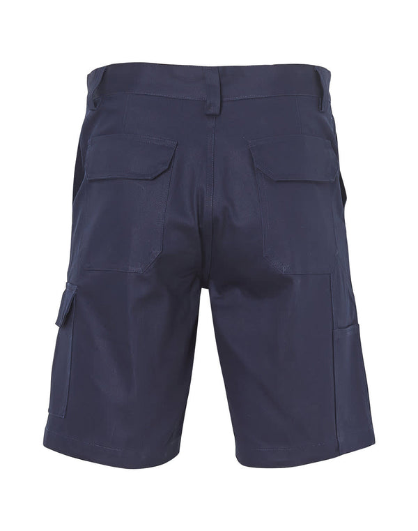 Mens Heavy Cotton Drill Cargo Shorts [53-WP06]