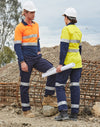 Ladies Heavy Cotton PreShrunk Drill Pant with 3M Tape [53-WP15HV]
