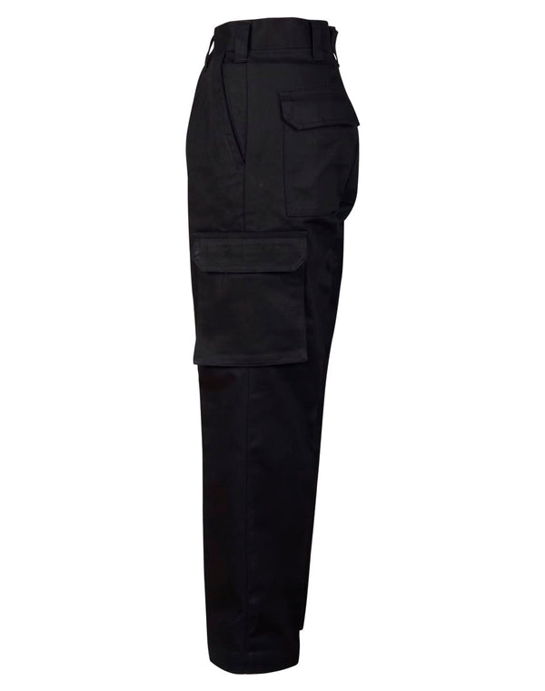 Mens Heavy Cotton Pre Shrunk Drill Pants Stout Size [53-WP08]