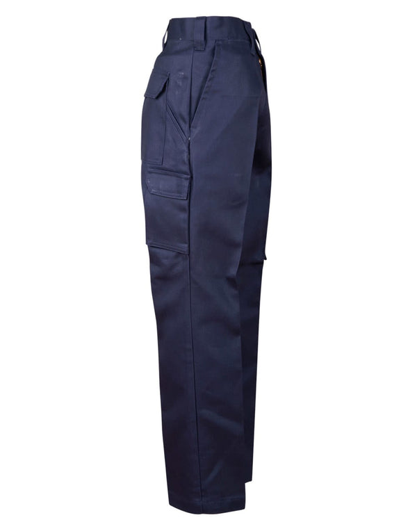 Mens Heavy Cotton Pre Shrunk Drill Pants Stout Size [53-WP08]