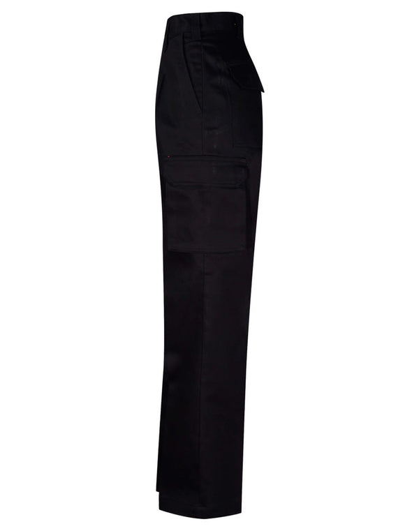 Mens Heavy Cotton Pre Shrunk Drill Pants Long Leg [53-WP13]