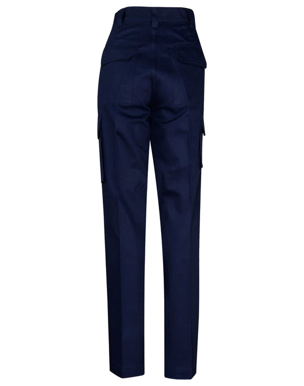 Mens Heavy Cotton Pre Shrunk Drill Pants Long Leg [53-WP13]
