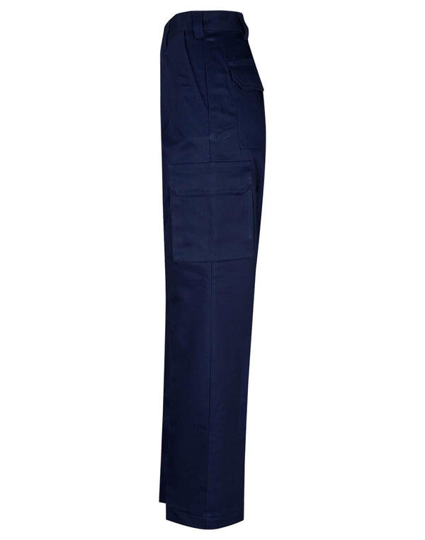 Mens Heavy Cotton Pre Shrunk Drill Pants Long Leg [53-WP13]