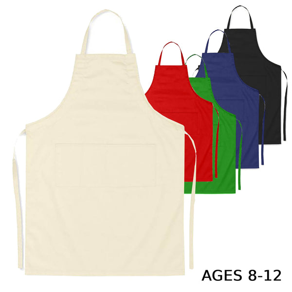 Junior Cotton Apron  Age 812 [19-AP003]