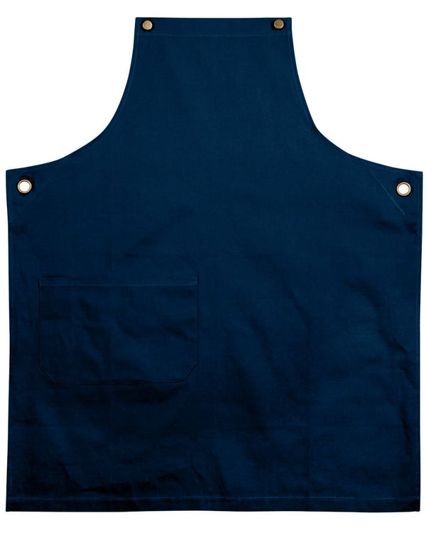 AP07M3200 Canvas Bib Apron [53-AP07(M3200)]