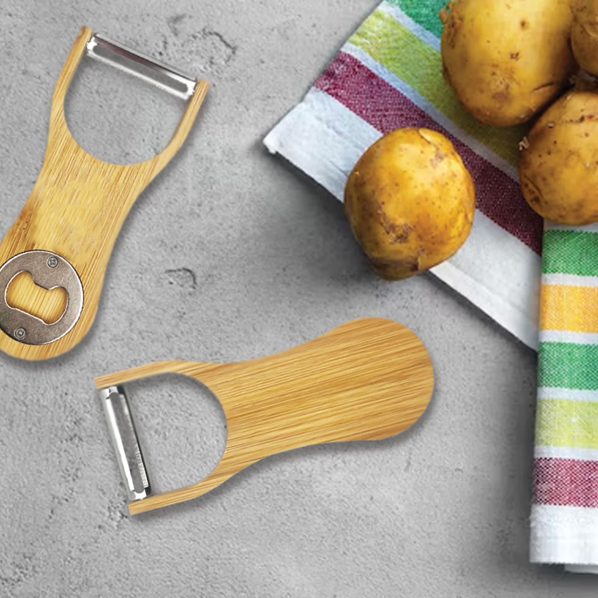 Orisha Bamboo Peeler Bottle Opener [19-BBO004]