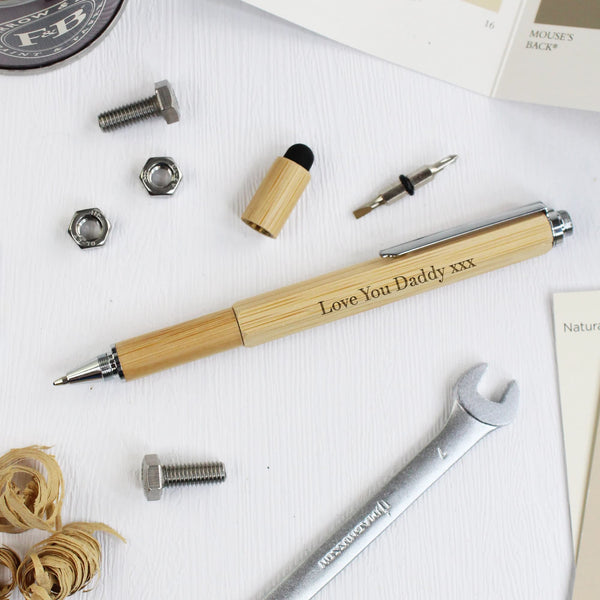 Bamboo Tool Pen [19-BP008]