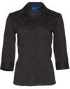 Womens Teflon Executive 3/4 Sleeve Shirt [53-BS07Q]