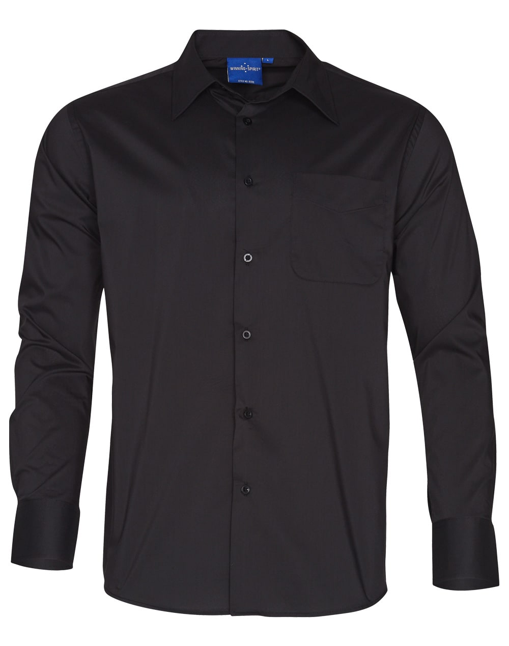 Mens Teflon Executive Long Sleeve Shirt [53-BS08L]