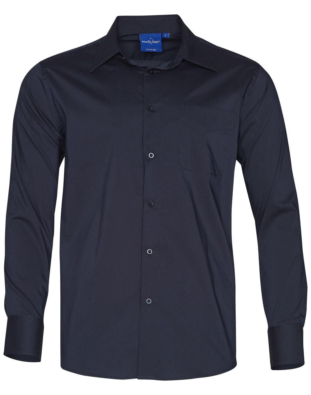 Mens Teflon Executive Long Sleeve Shirt [53-BS08L]