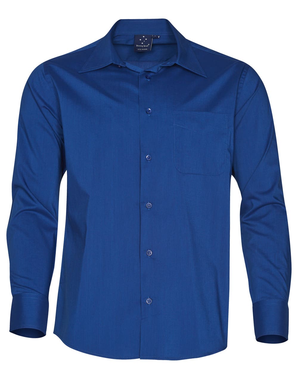 Mens Teflon Executive Long Sleeve Shirt [53-BS08L]