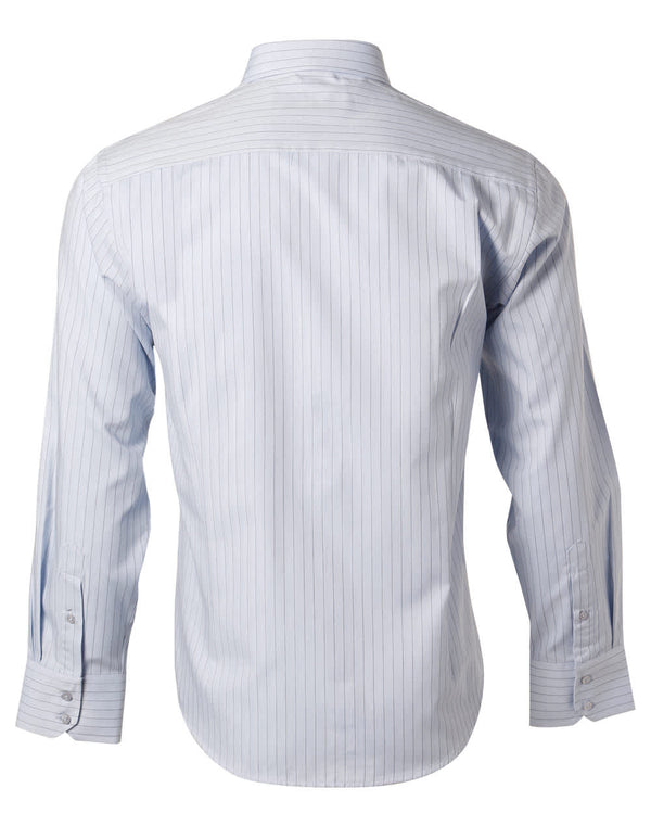 Mens L/S Stripe Shirt [53-BS17]
