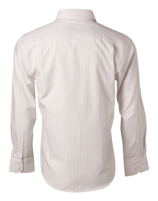 Mens L/S Stripe Shirt [53-BS17]