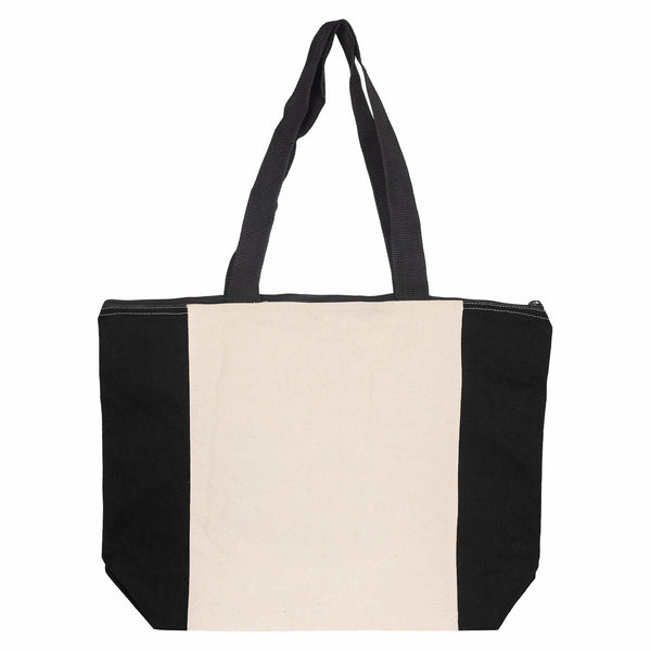 Colouring Calico Zip Shopper [19-CCB007]