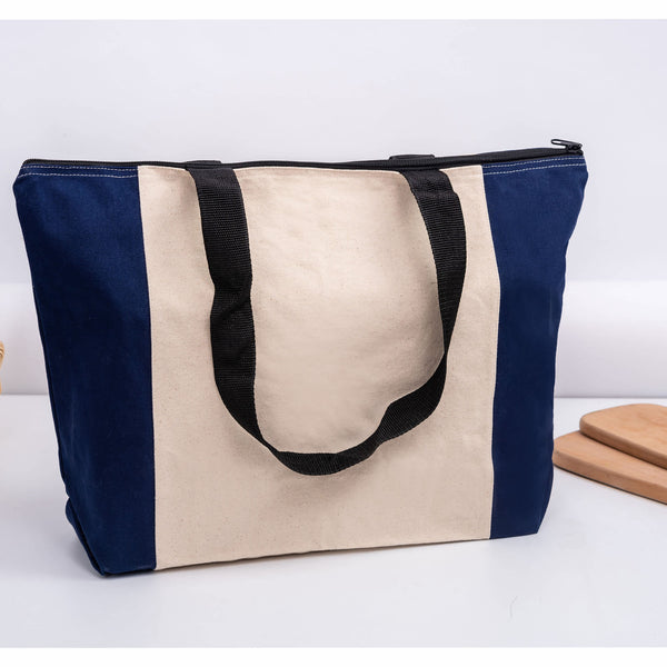 Calico Zip Shopper [19-CB007]