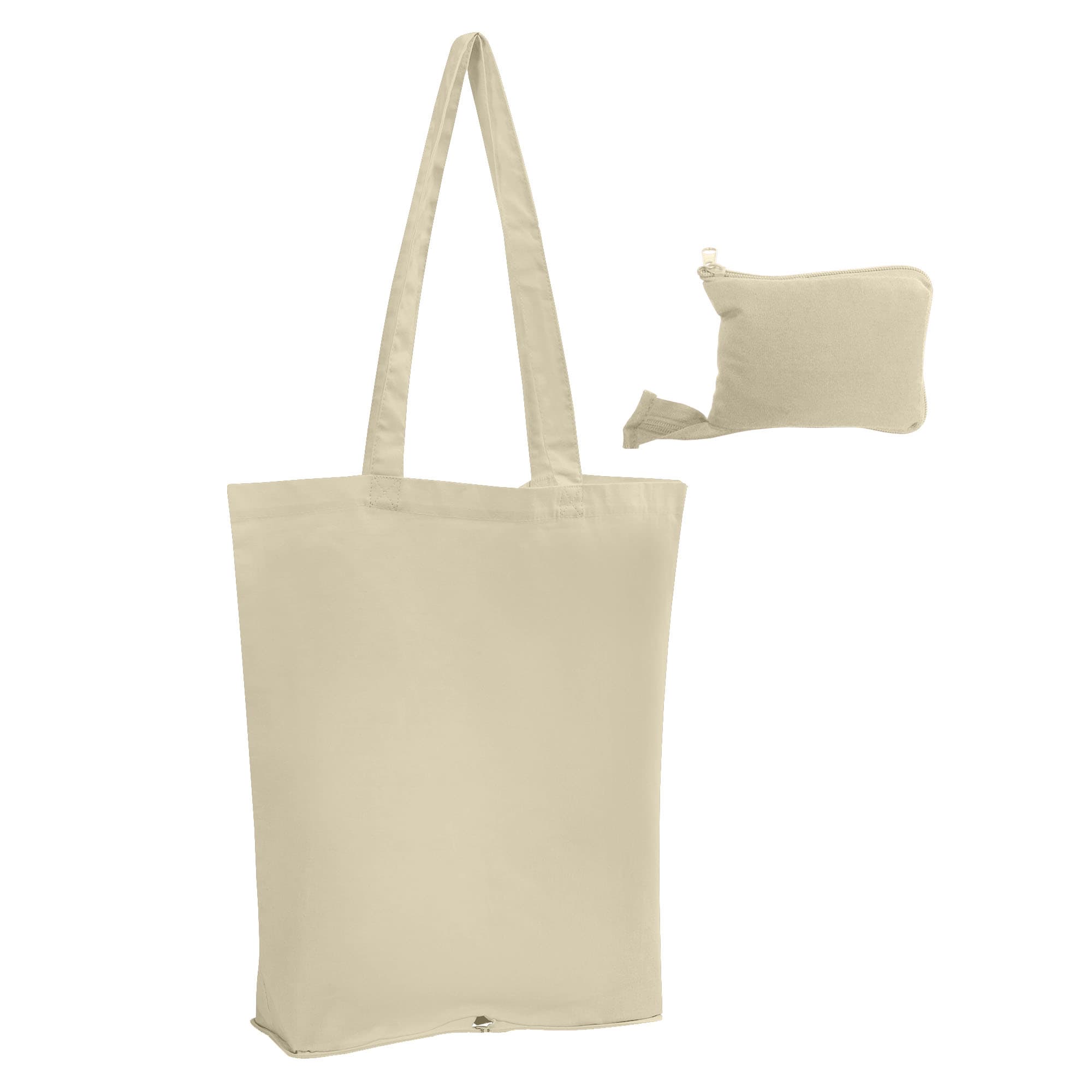 Foldable Calico Bag [19-CB012]