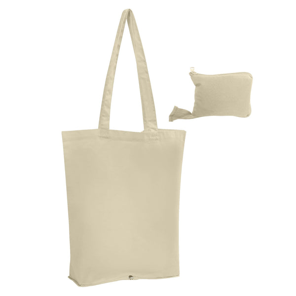 Foldable Calico Bag [19-CB012]