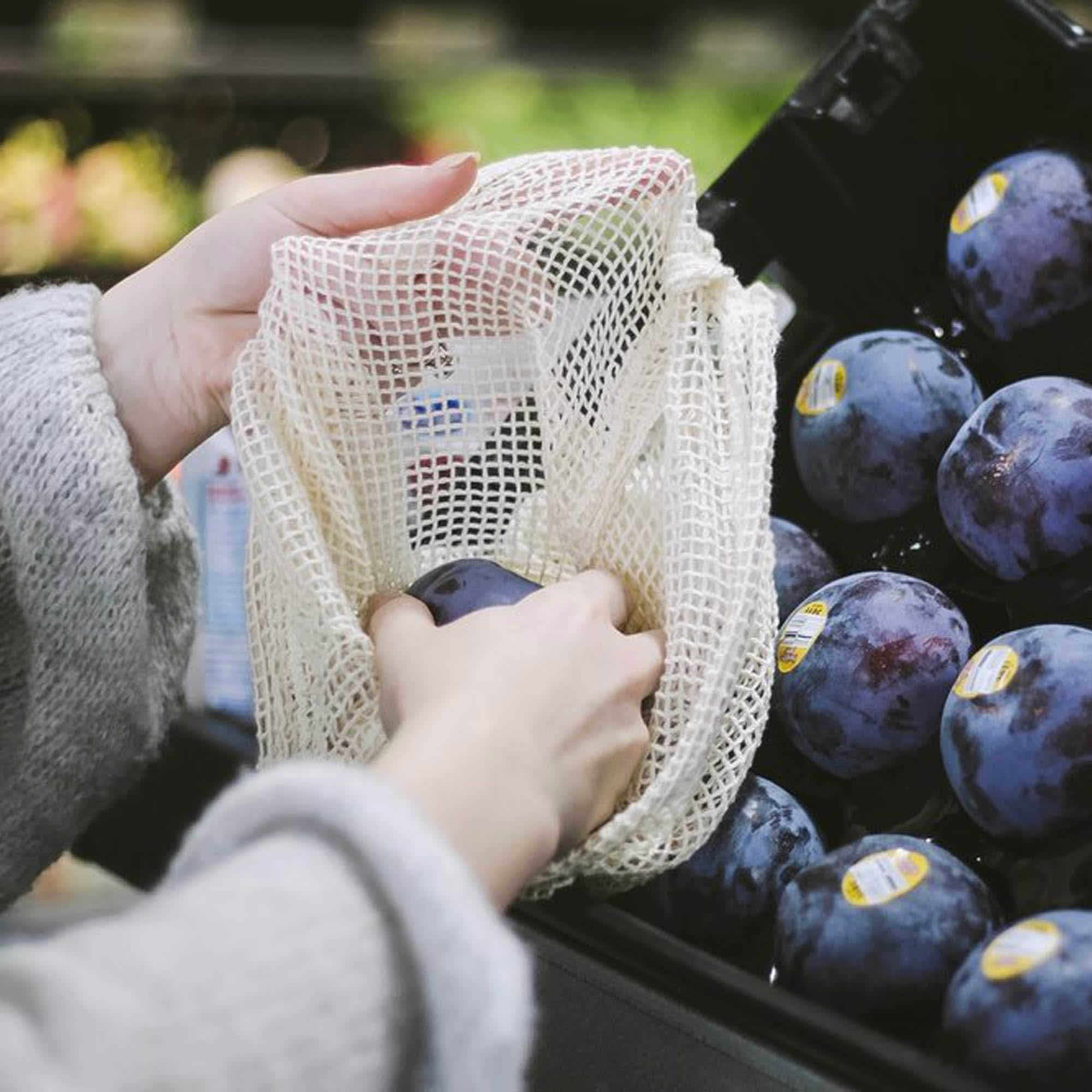 Cuban Cotton Mesh Produce Bag [19-CB013]