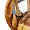 Exquisite Cheeseboard and Knife Set [19-CBD007]