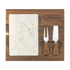 Fuzo Marble Cheeseboard and Knife Set [19-CBD010]