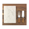 Fuzo Marble Cheeseboard and Knife Set [19-CBD010]
