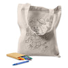Colouring Calico Bag No Gusset [19-CCB001]