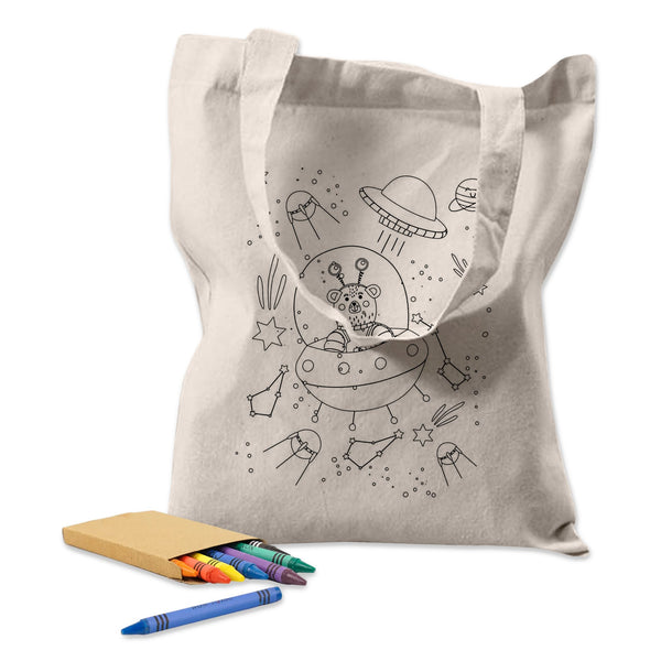 Colouring Calico Bag No Gusset [19-CCB001]