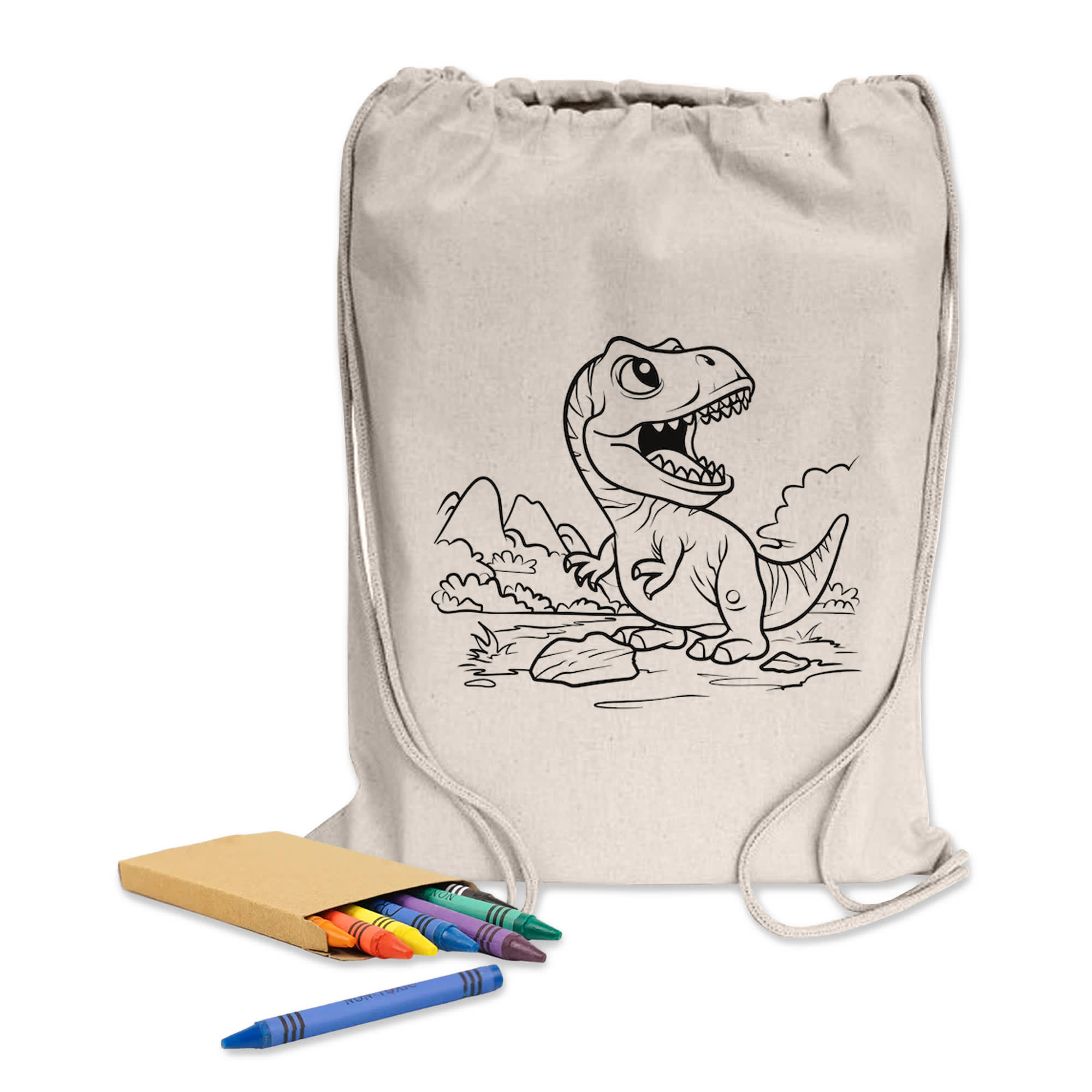 Colouring Calico Library Bag [19-CCB003]