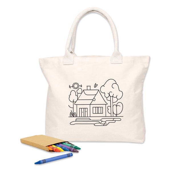 Colouring Calico Shopper No Gusset [19-CCB004]
