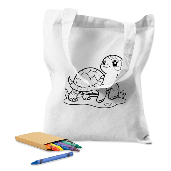 Colouring White Calico Bag No Gusset [19-CCB005]