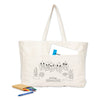 Colouring Delton Canvas Large Shopper [19-CCB010]