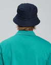 contrasting underbrim bucket hat [53-CH32A]