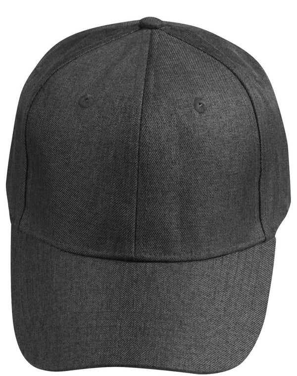 Premium Heather Polyester Baseball Cap [53-CH33]