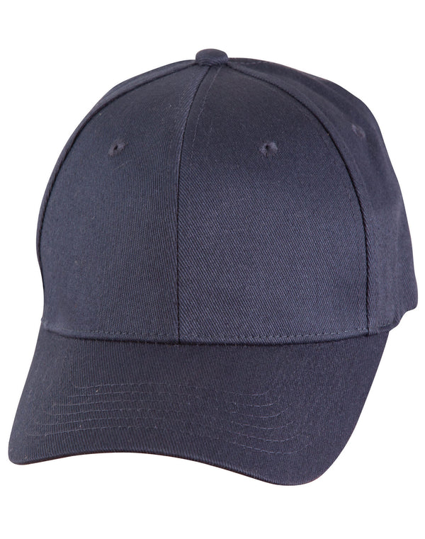 HEAVY BRUSHED COTTON FITTED CAP [53-CH36]