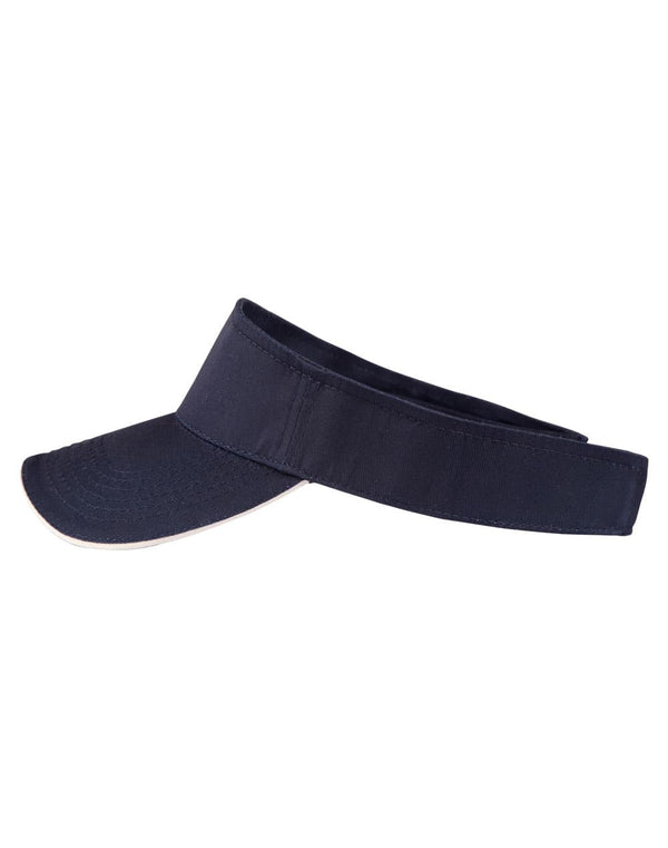 Polo twill visor [53-CH49]
