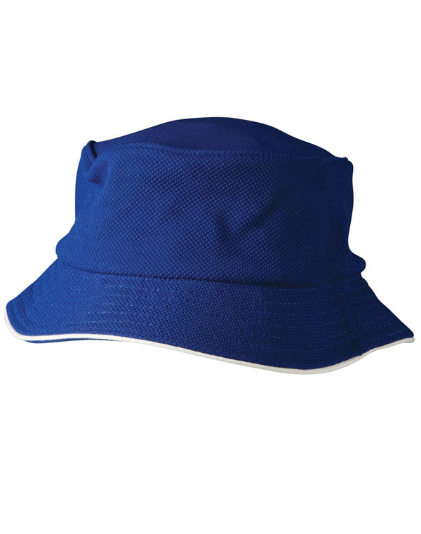 Pique Mesh With Sandwich Bucket Hat [53-CH71]