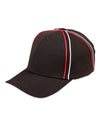 Tricolor pique mesh structured cap [53-CH76]