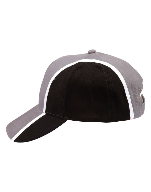 H/B/C tricolor baseball cap [53-CH83]