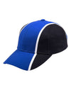 H/B/C tricolor baseball cap [53-CH83]