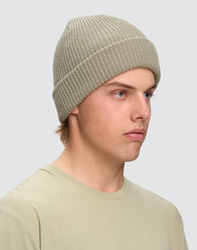 Roll Up Cable Knit Snug Beanie [53-CH85]