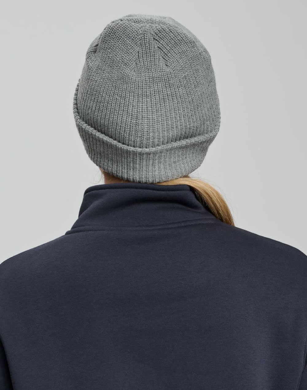 Roll Up Cable Knit Snug Beanie [53-CH85]