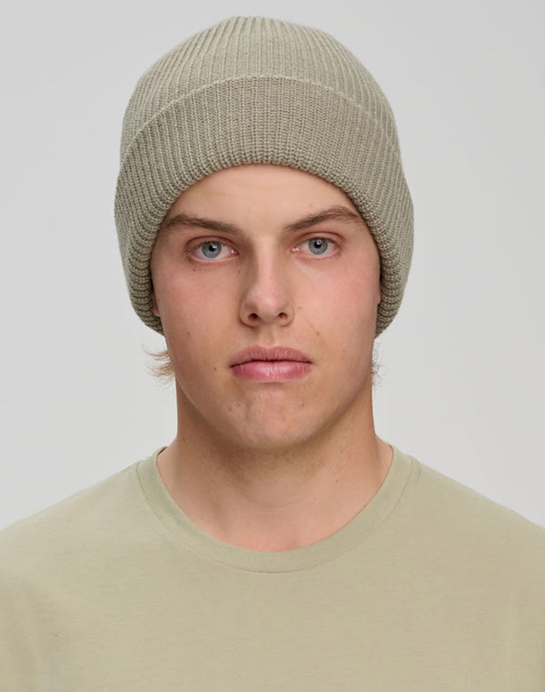 Roll Up Cable Knit Snug Beanie [53-CH85]