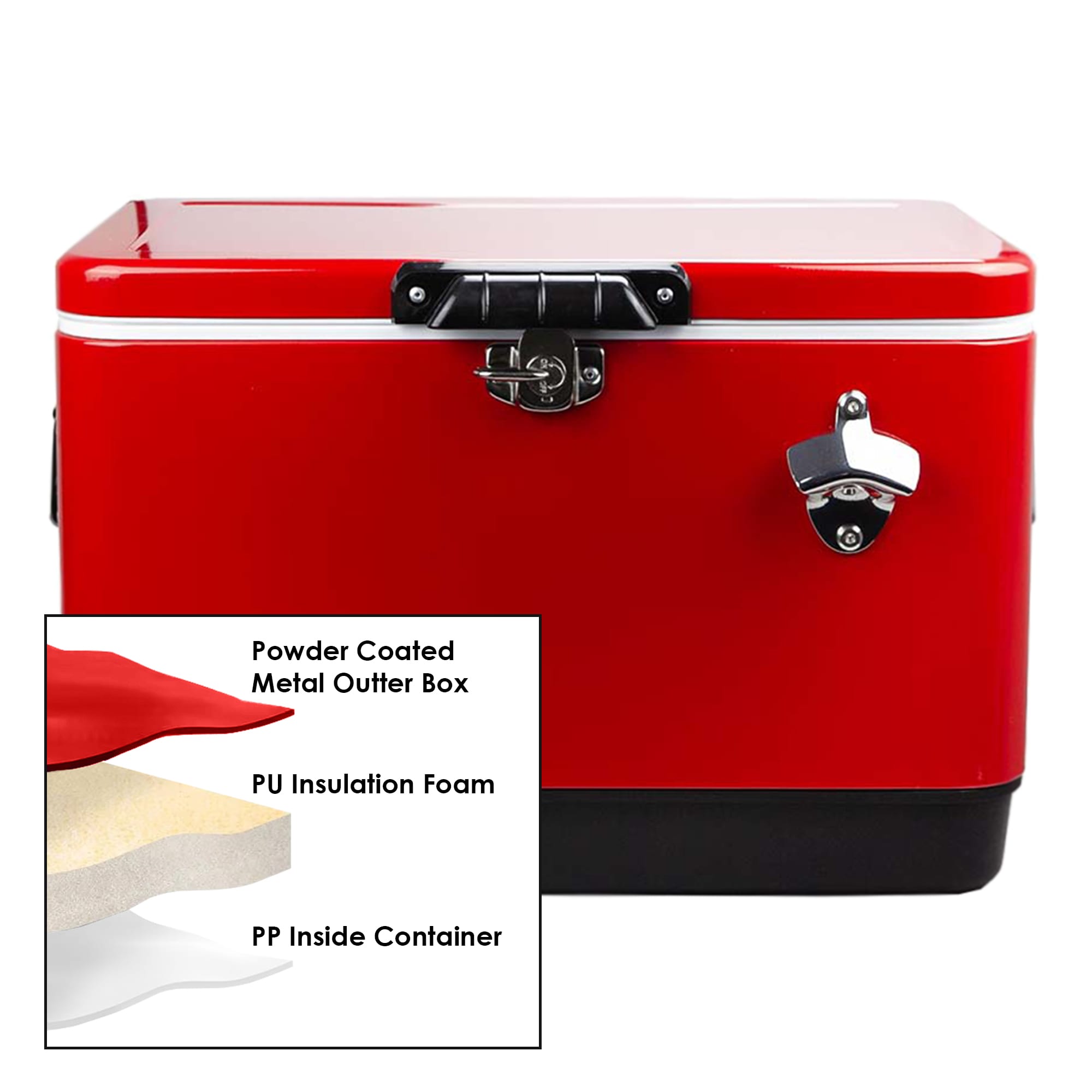 Tuscon Metal Ice Cooler Box 30L [19-CL005]