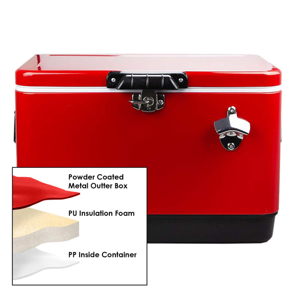 Tuscon Metal Ice Cooler Box 30L [19-CL005]