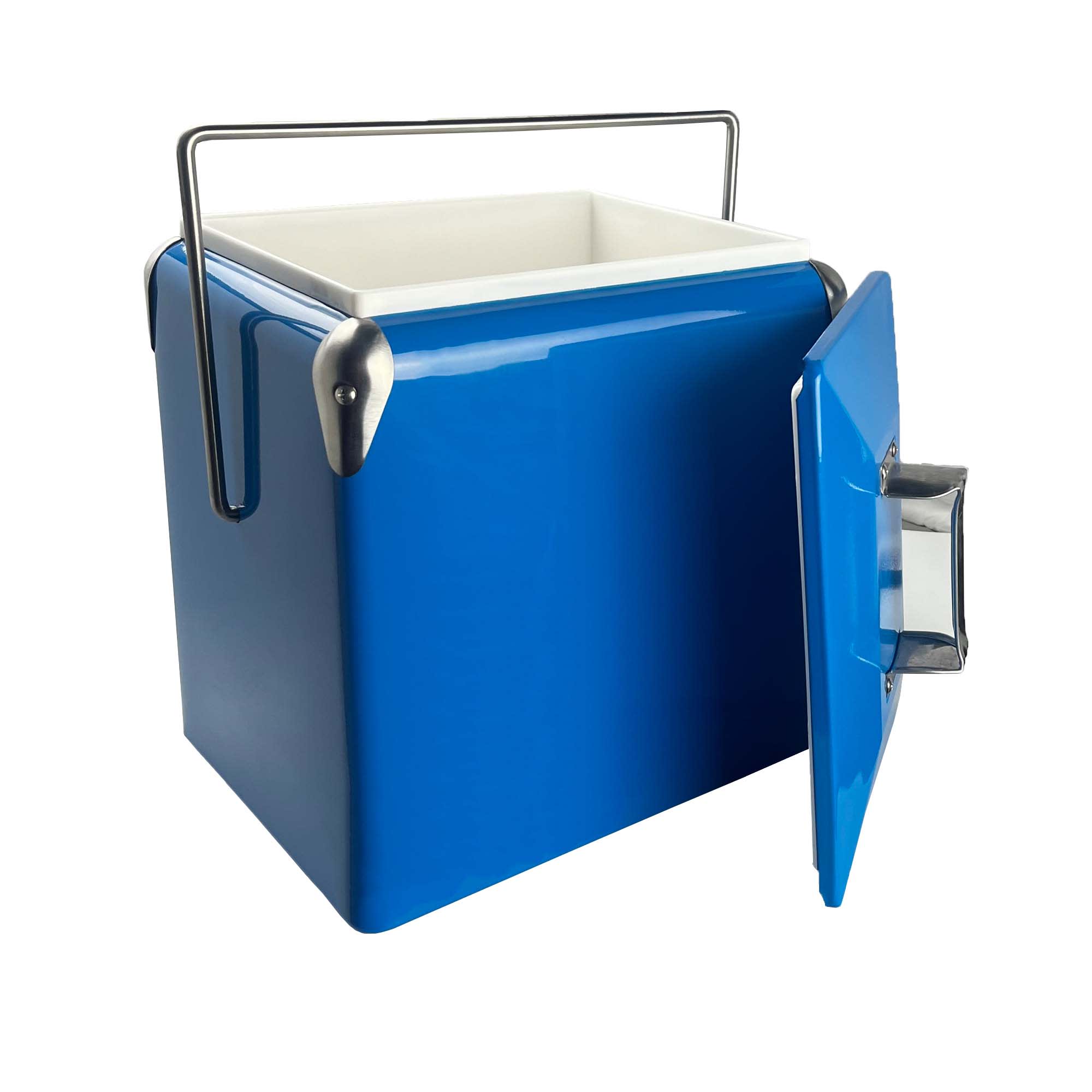 Retro Metal Ice Cooler Box 13L [19-CL007]